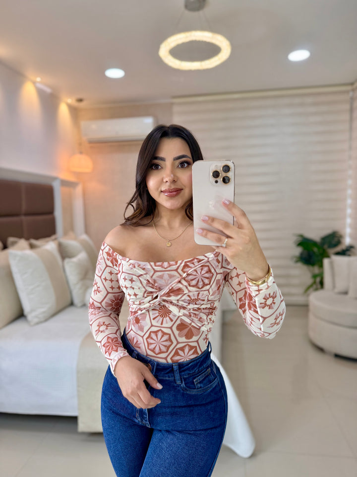 Ref 264 blusa mayatex manga larga
