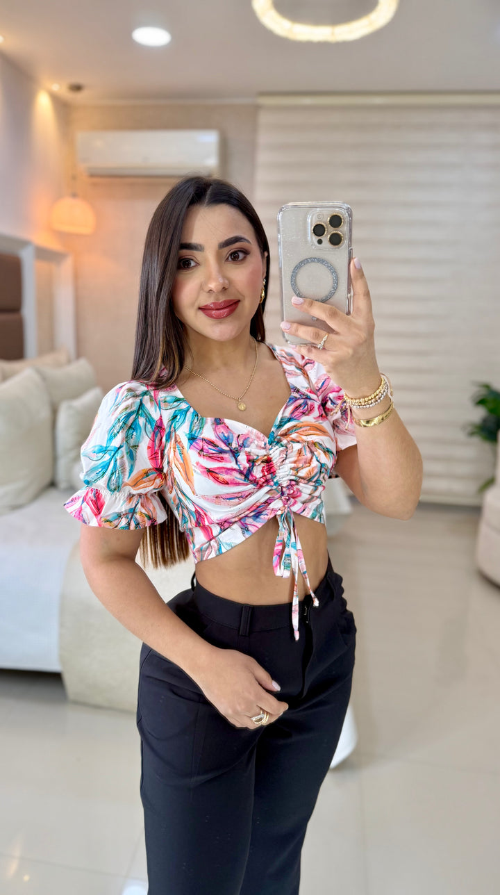 Ref 393 crop top STUDIO F campesina