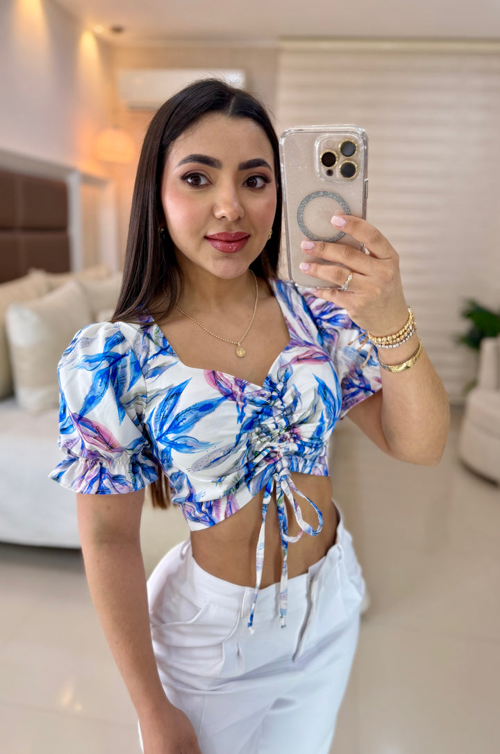 Ref 393 crop top STUDIO F campesina