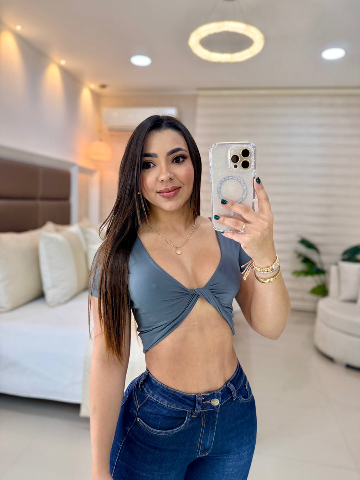 Ref 373 crop top nudo Amorella