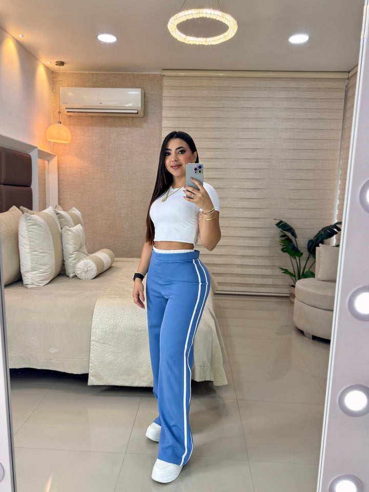 Ref 359 pantalón doble pretina