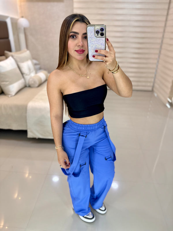 Ref 146 pantalón de tirantes
