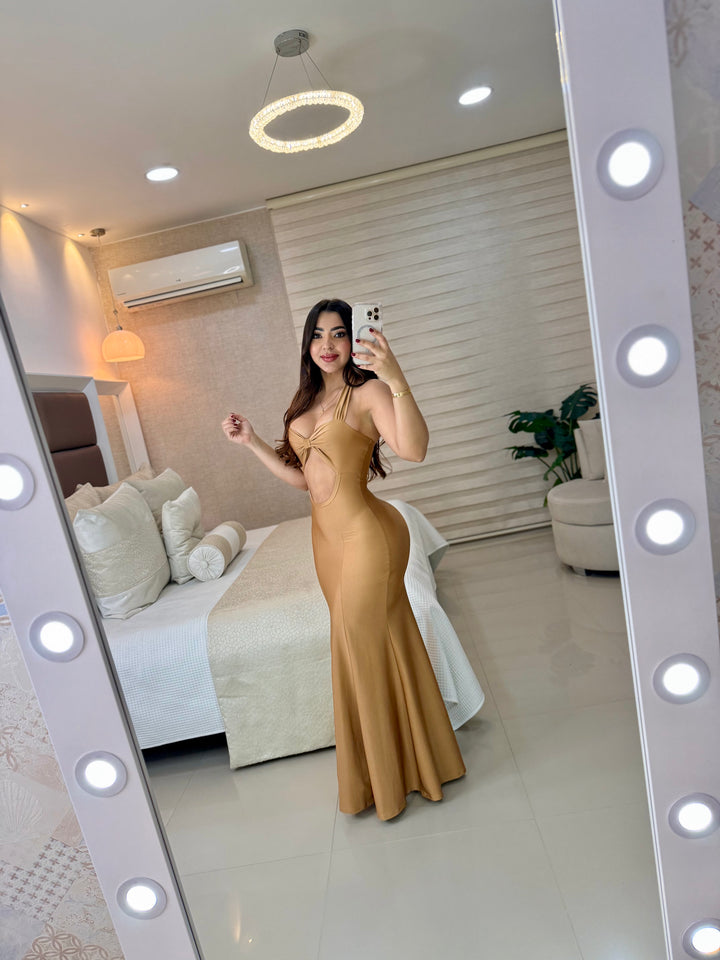 Ref 379 vestido de fiesta destellantes