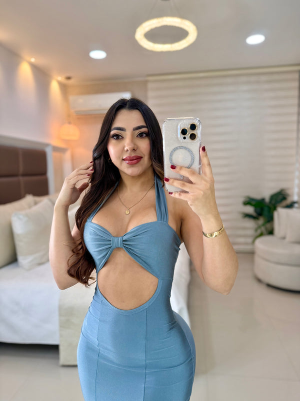 Ref 379 vestido de fiesta destellantes